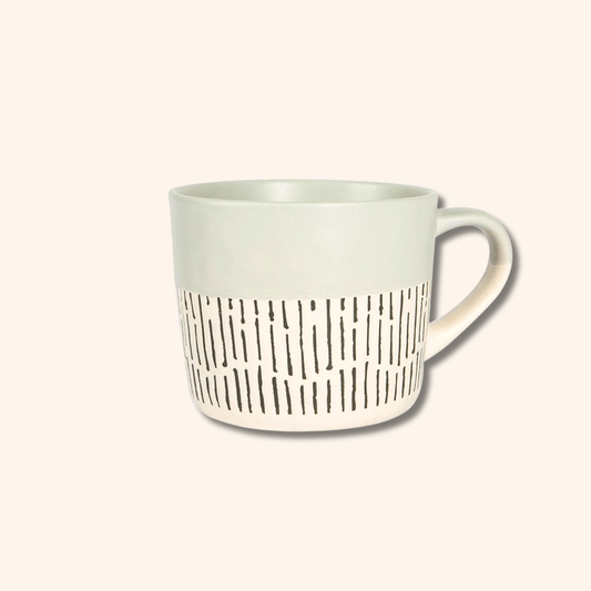 Keramikk kopp med koselig design