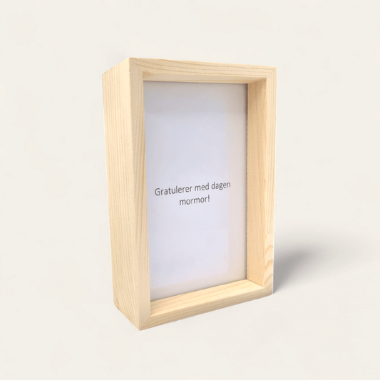 3D wooden picture frame
