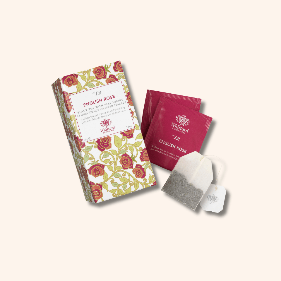 English rose tea
