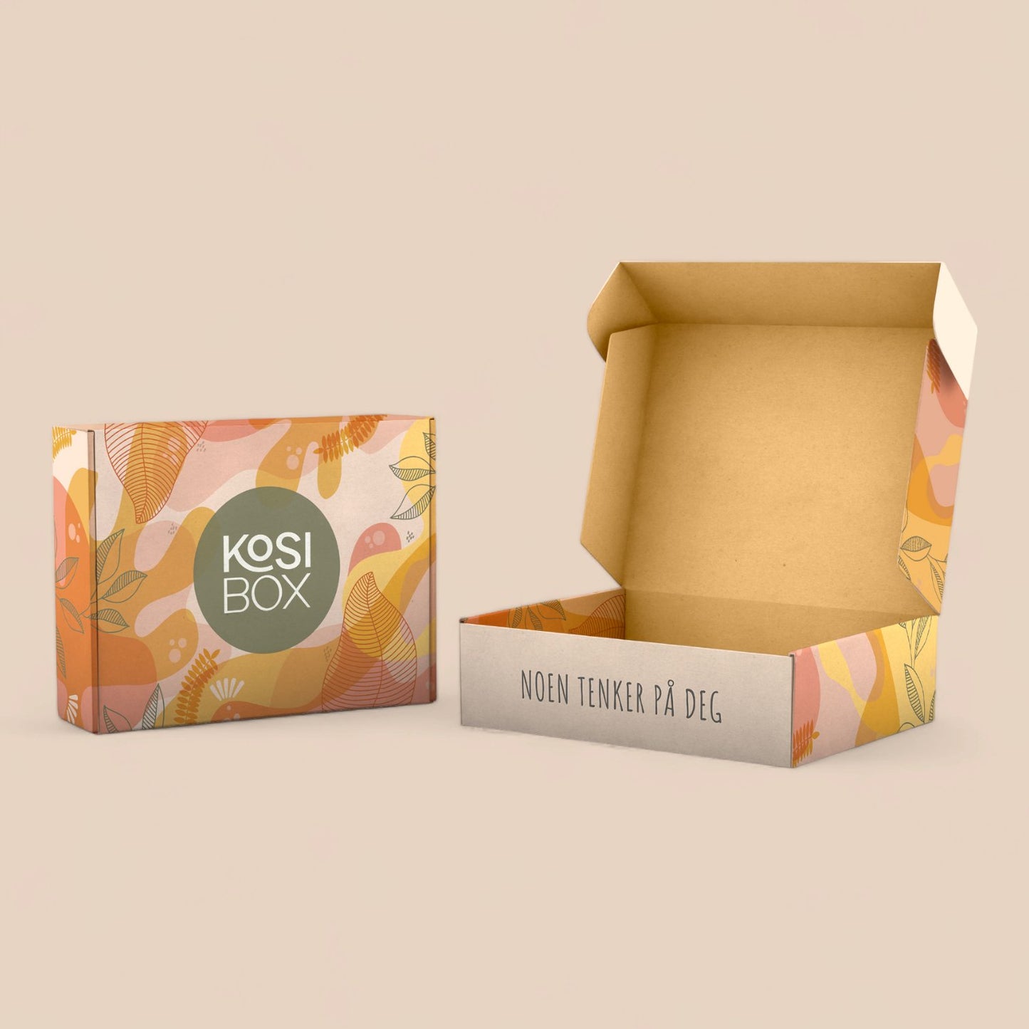 KOSIBOX gaveeske - rosa