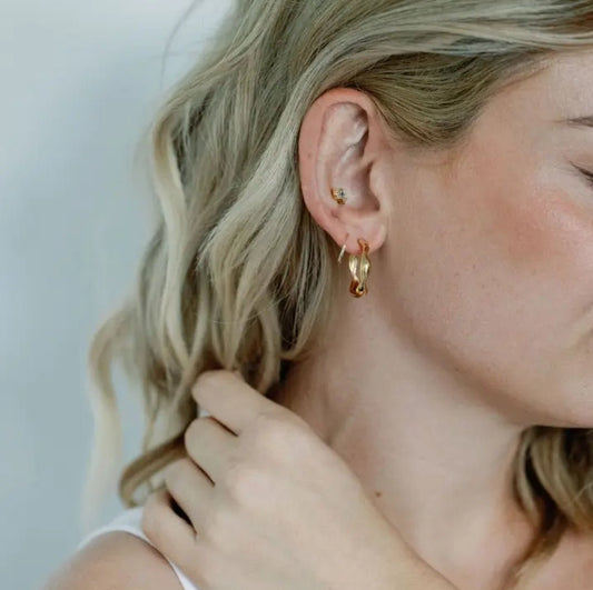 Hoop earrings