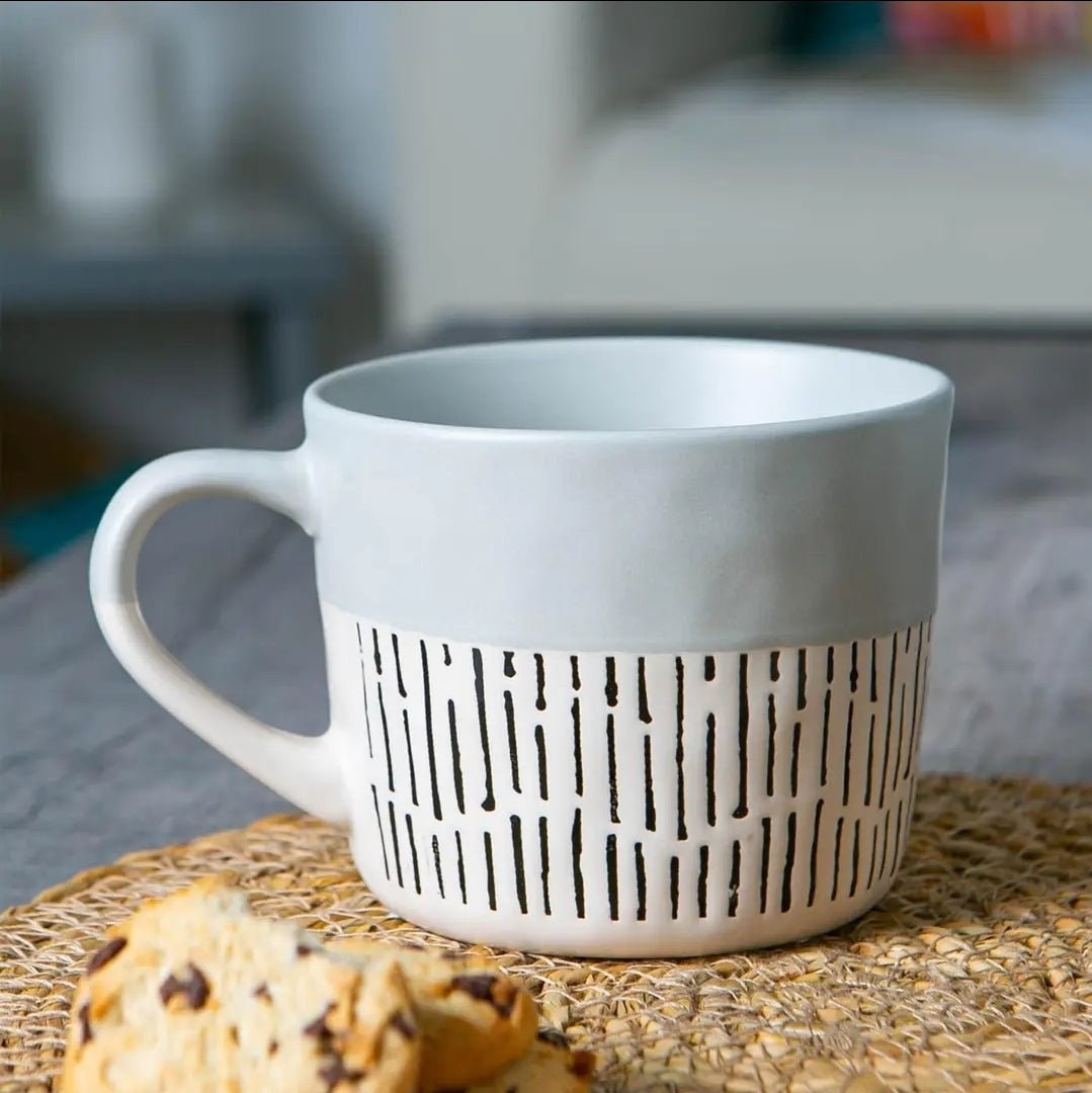 Keramikk kopp med koselig design