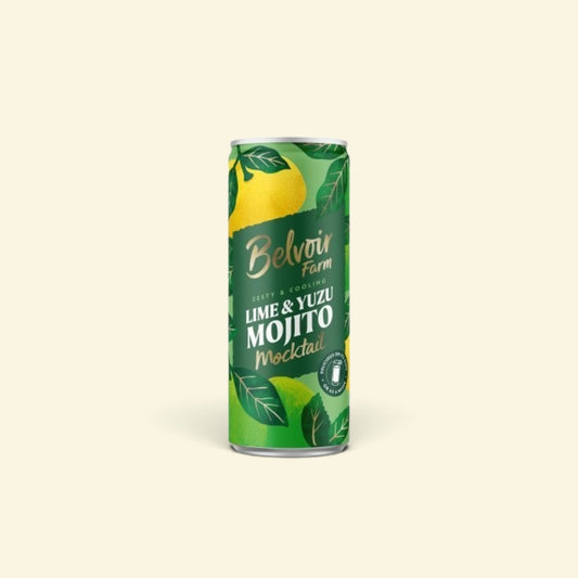 Alkoholfri Mojito med lime och yuzu