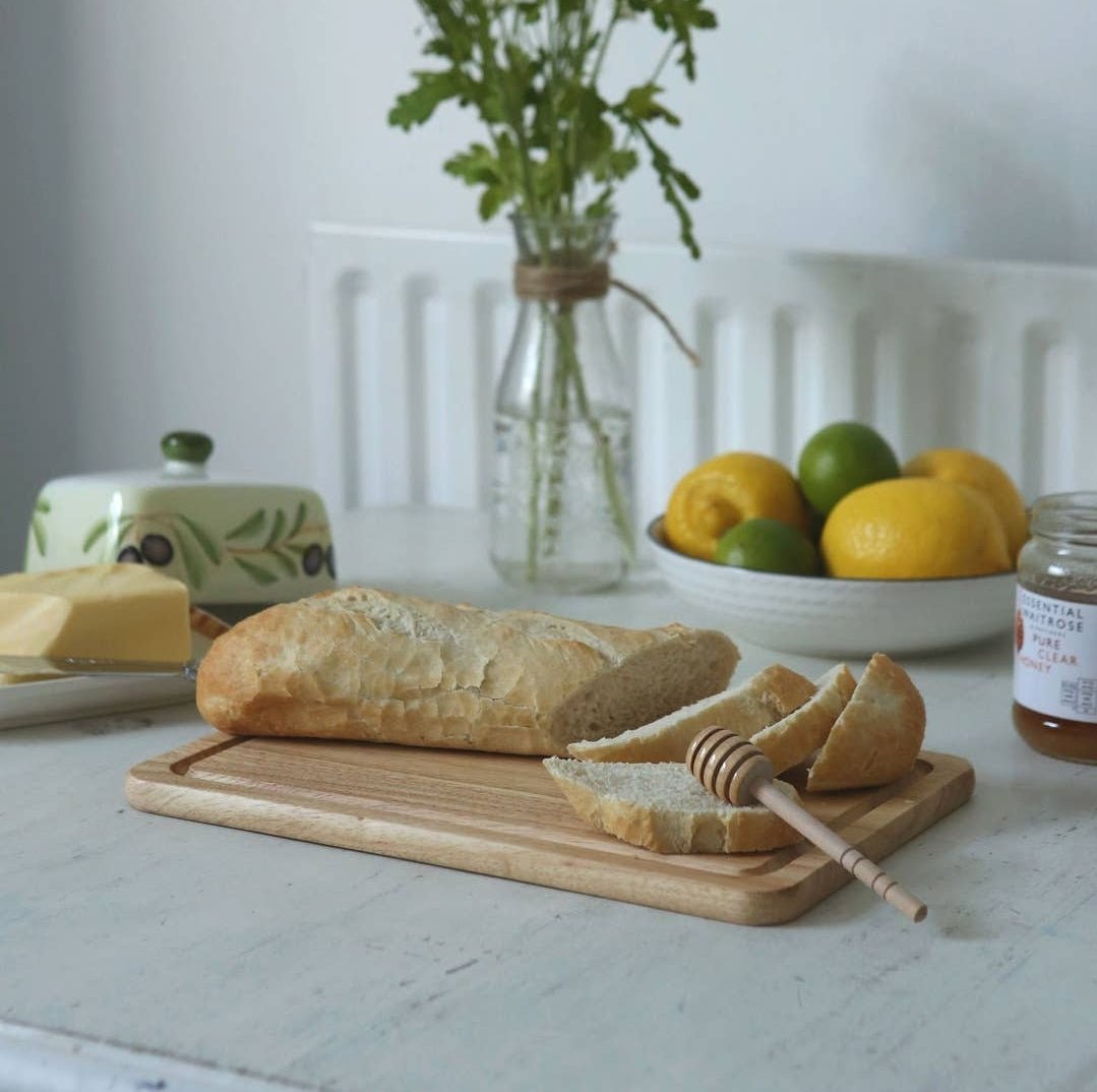 Trä skärbräda