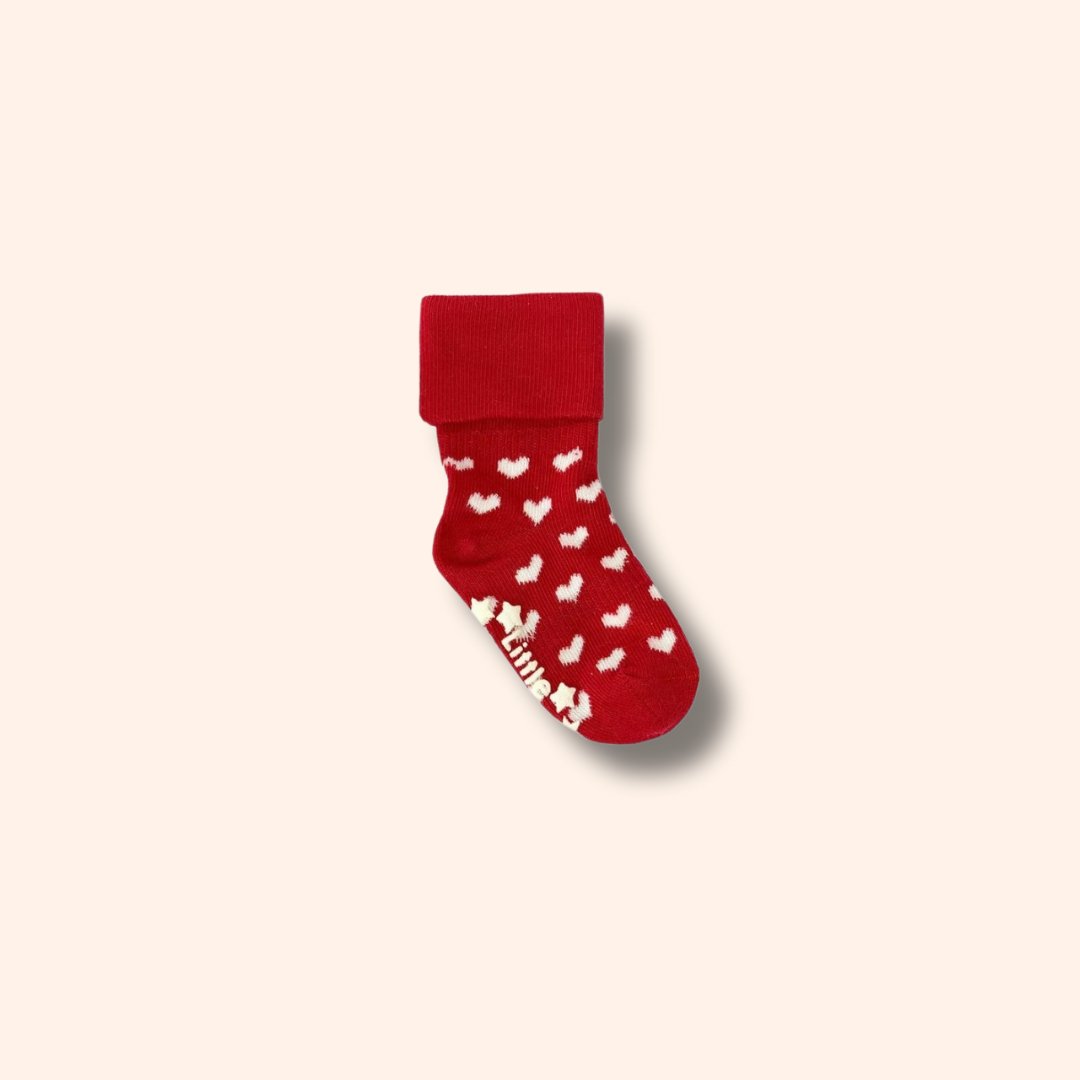 Socks - valentines/hearts